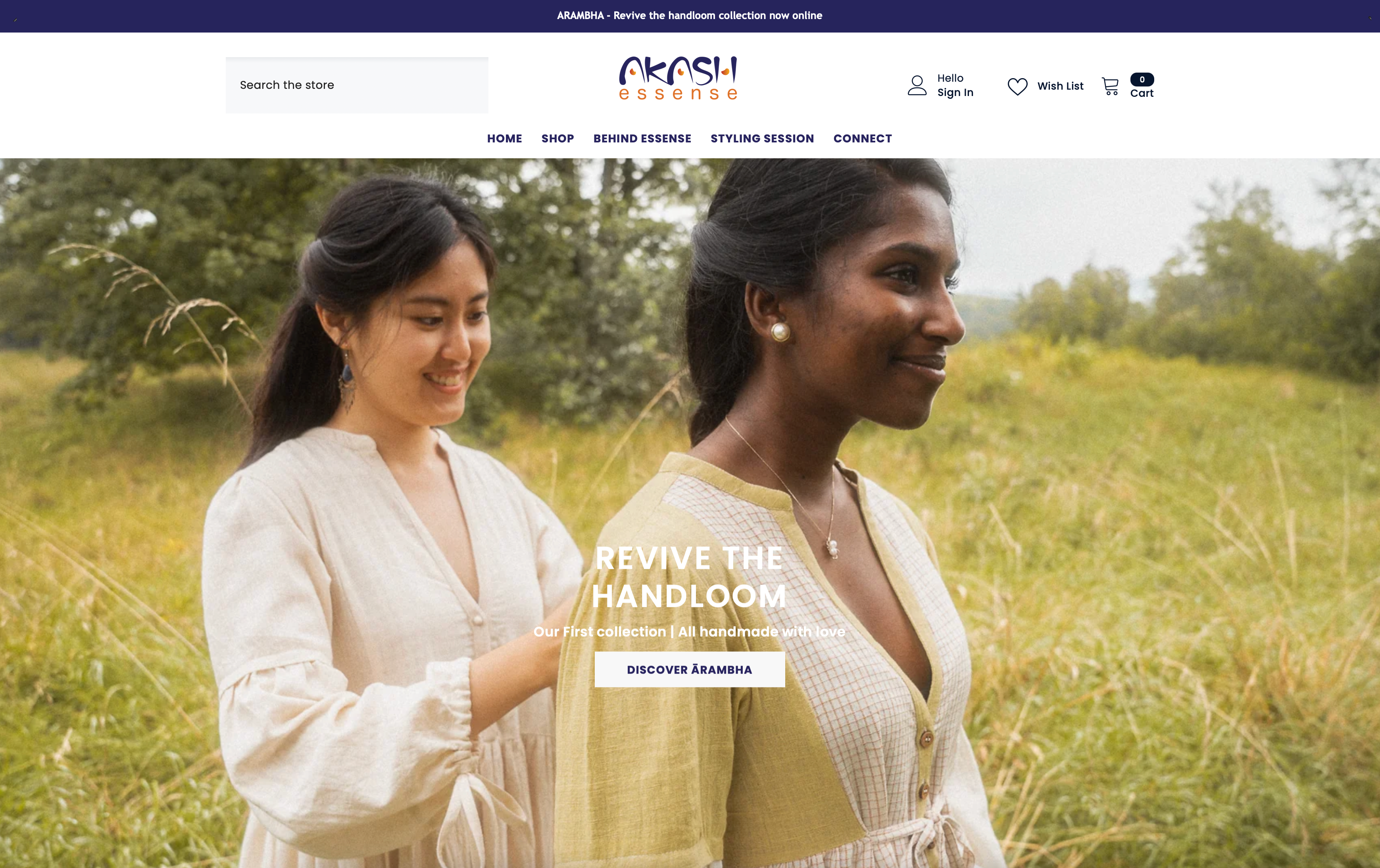 E-Commerce Webdesign
